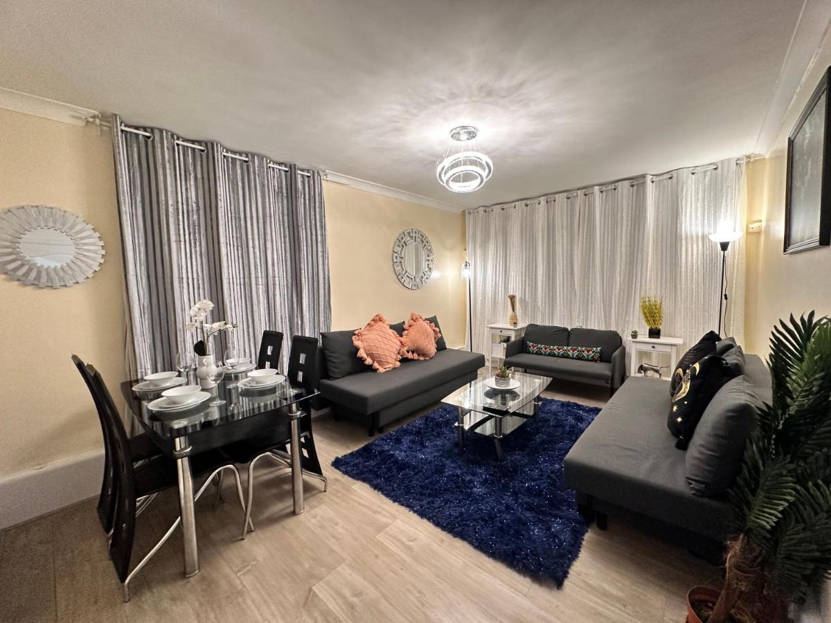 Posh 2-Bedroom, Living Room, Kitchen & 1.5 Bathroom London Kültér fotó